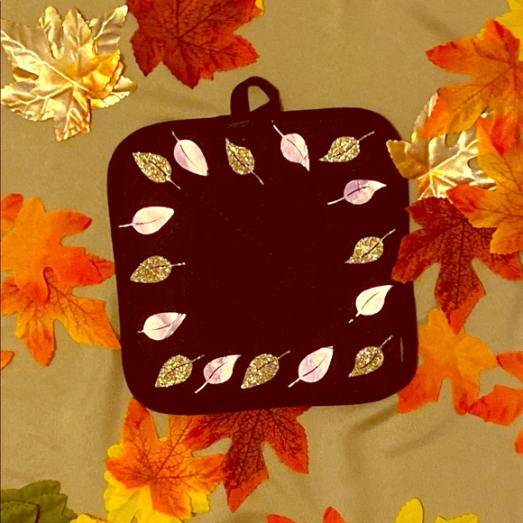 Custom “Fall” Pot Holder Set - Picture 2 of 5